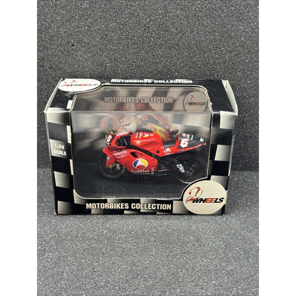 ONYX MOTORBIKES COLLECTION - YAMAHA YZR500 NORICK ABE 1:24 SCALE MODEL TWR064
